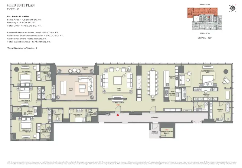 The S – Luxury Penthouse in Dubai