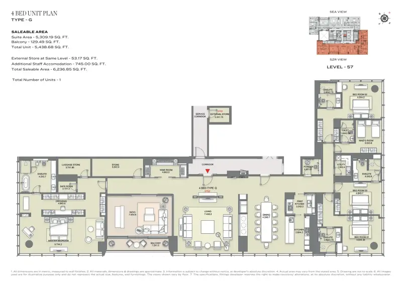 The S – Luxury Penthouse in Dubai